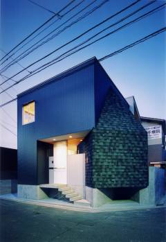 交差点から夜001